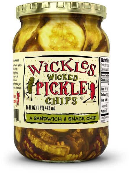 Wickles: Pickle Chip Wicked, 16 Oz