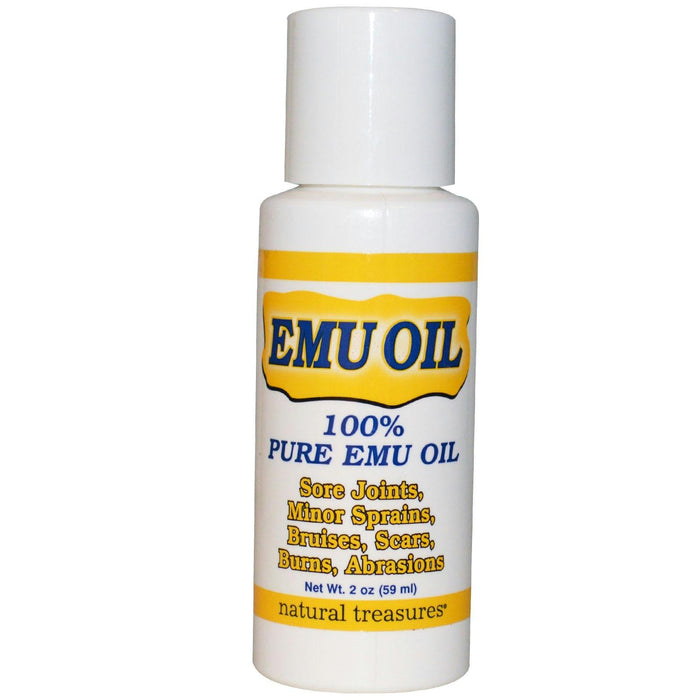 Natural Treasure: 100% Pure Emu Oil, 2 Oz