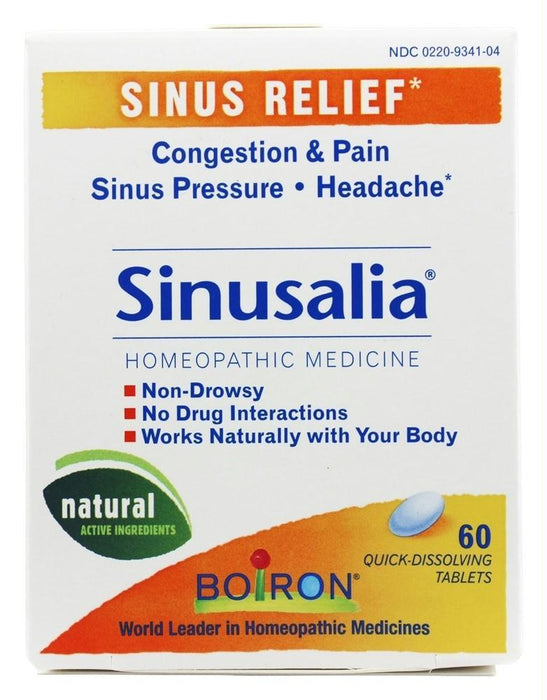 Boiron: Sinusalia Sinus Homeopathic Medicine, 60 Tablets