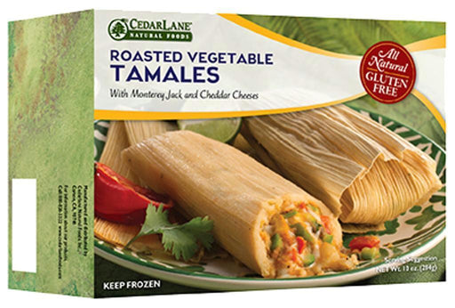 Cedarlane: Roasted Vegetable Tamales, 10 Oz