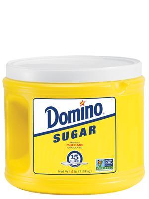 Domino: Sugar Granulated Canister, 16 Oz