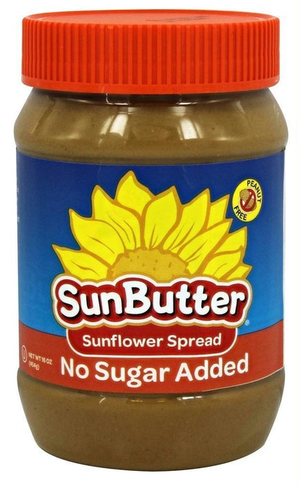 Sun Butter: No Sugar Added Natural Sunflower Seed Spread, 16 Oz