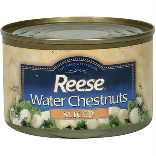 Reese: Sliced Water Chestnuts, 8 Oz