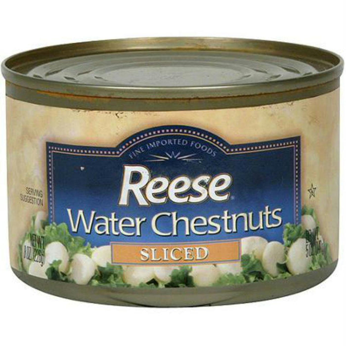 Reese: Sliced Water Chestnuts, 8 Oz