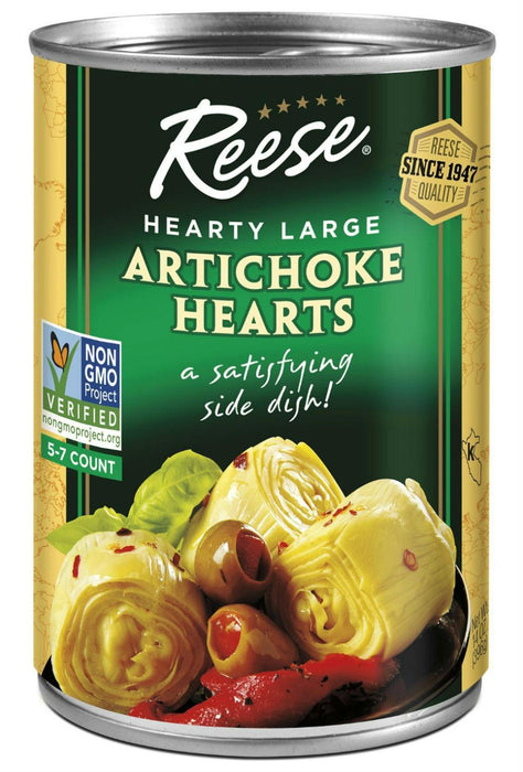 Reese: Artichoke Hearts Large Size, 14 Oz