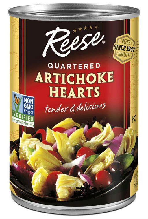 Reese: Quartered Artichoke Hearts, 14 Oz