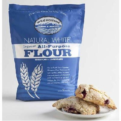 Wheat Montana: Natural White Premium All Purpose Flour, 5 Lbs