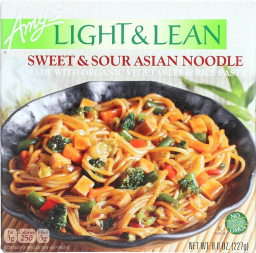 Amy's: Light & Lean Sweet And Sour Asian Noodle, 8 Oz