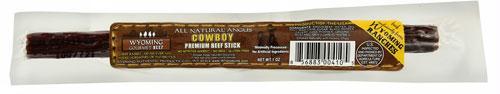 Wyoming Gourmet Beef: All Natural Angus Premium Beef Stick Cowboy, 1 Oz