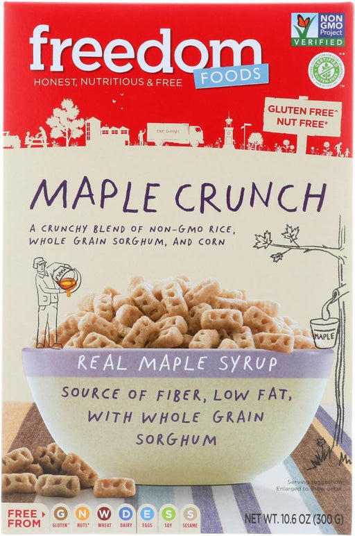 Freedom Foods: Maple Crunch Cereal, 10.5 Oz