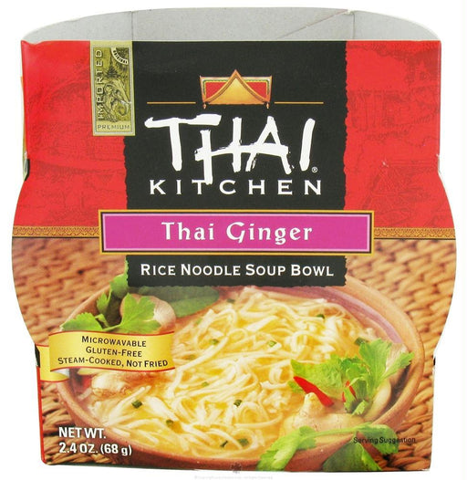 Thai Kitchen: Rice Noodle Soup Bowl Thai Ginger, 2.4 Oz