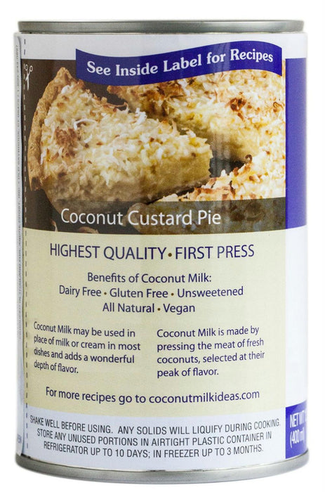 Andre Prost: Unsweetened Coconut Milk, 13.5 Oz