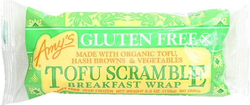 Amy's: Gluten Free Tofu Scramble Breakfast Wrap, 5.5 Oz