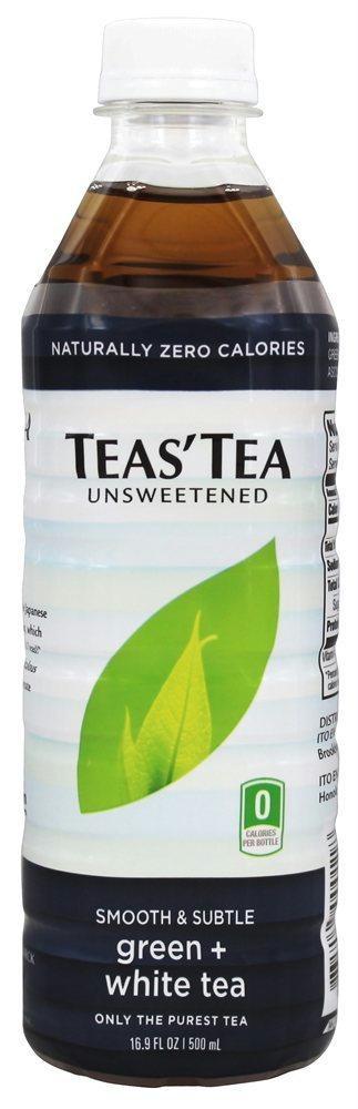 Teas Tea: Unsweetened Green Plus White Tea, 16.9 Oz