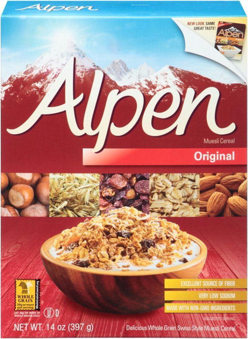 Alpen: All Natural Muesli Cereal Original, 14 Oz