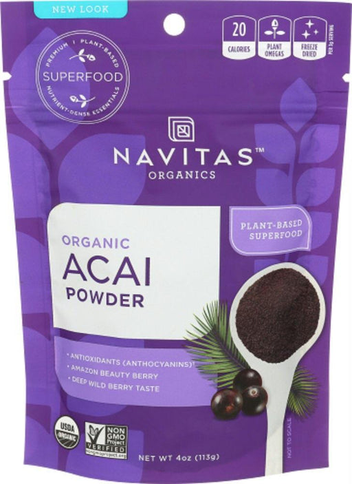 Navitas: Organic Acai Powder, 4 Oz