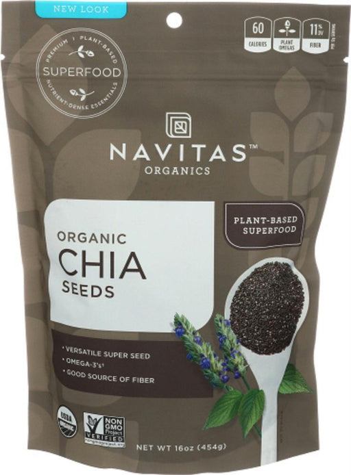 Navitas: Organic Chia Seeds, 16 Oz