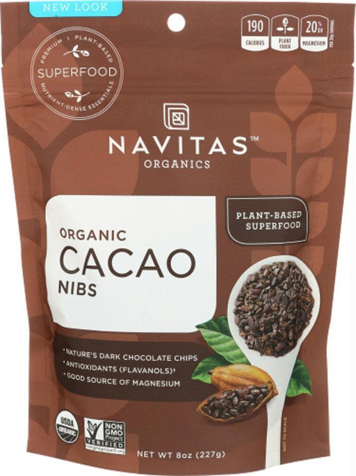 Navitas: Organic Cacao Nibs, 8 Oz