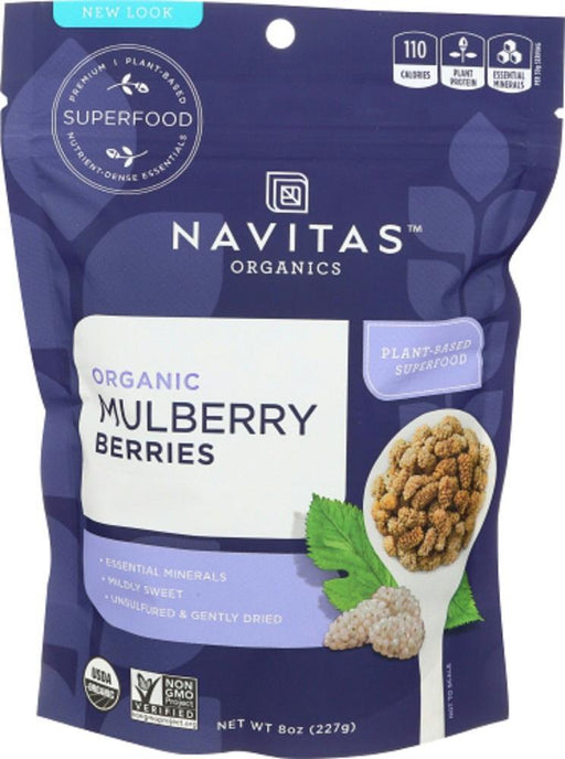 Navitas: Organic Mulberry Berries, 8 Oz