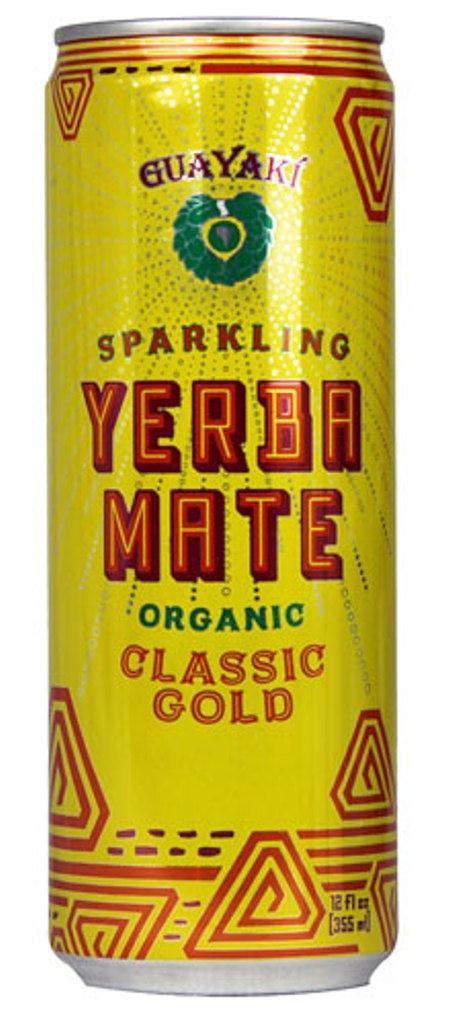 Guayaki: Sparkling Organic Yerba Mate Classic Gold, 12 Oz