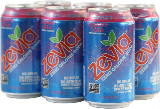 Zevia: Natural Cherry Cola 6 Count (12 Oz Each), 72 Oz