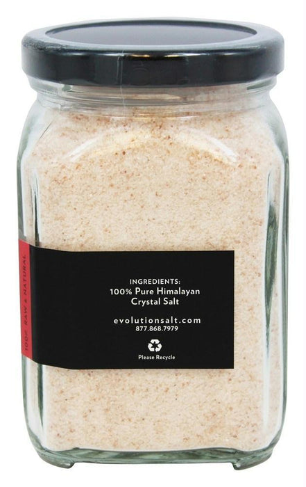 Evolution Salt: Himalayan Salt Fine, 17 Oz