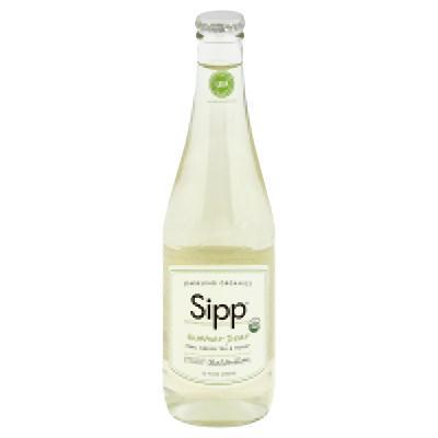 Sipp: Sparkling Organics Eco Beverage Summer Pear, 12 Oz