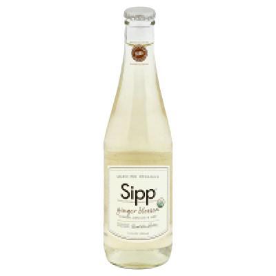 Sipp: Sparkling Organics Eco Beverage Ginger Blossom, 12 Oz