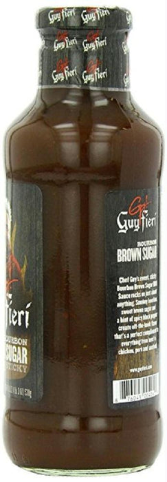 Guy Fieri: Bourbon & Brown Sugar Barbeque Sauce, 19 Oz