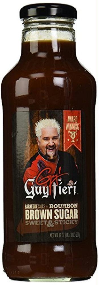 Guy Fieri: Bourbon & Brown Sugar Barbeque Sauce, 19 Oz