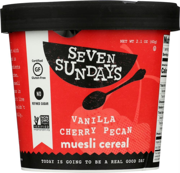 Seven Sundays: Minne Muesli Vanilla Cherry Pecan, 2 Oz