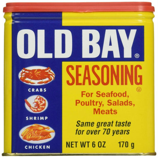 Old Bay: Seasoning For Seafood Poultry Salads & Meats, 6 Oz