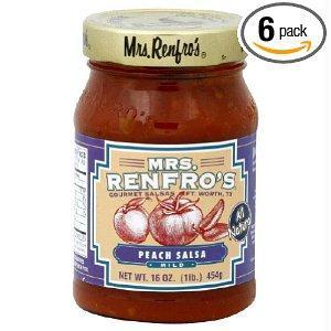 Mrs. Renfro's: Mild Peach Salsa, 16 Oz