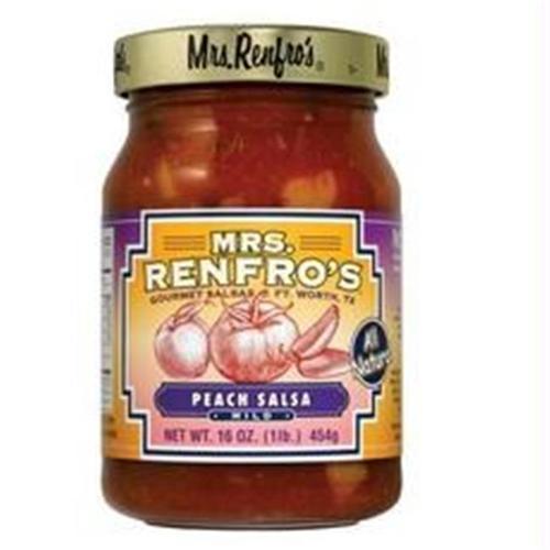 Mrs. Renfro's: Mild Peach Salsa, 16 Oz