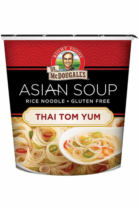 Dr. Mcdougall's: Asian Soup Thai Tom Yum Rice Noodle Soup, 1.2 Oz