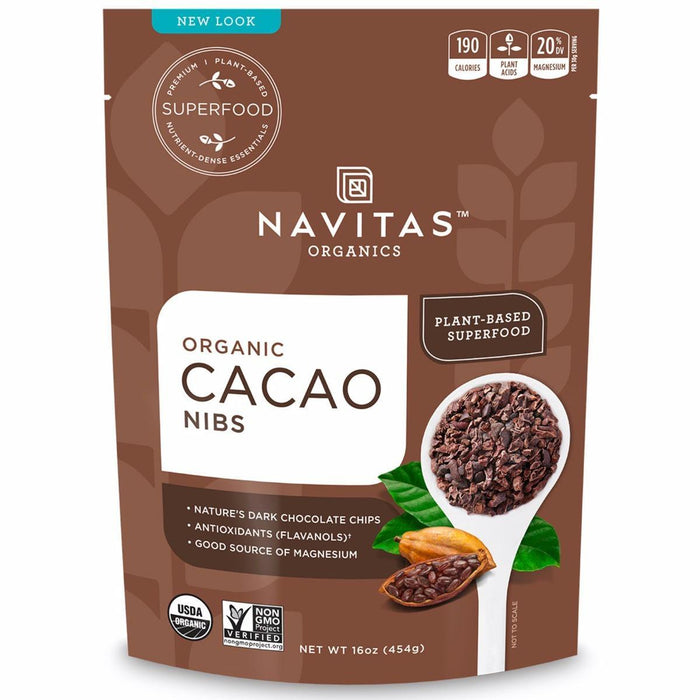 Navitas: Organic Cacao Nibs, 4 Oz