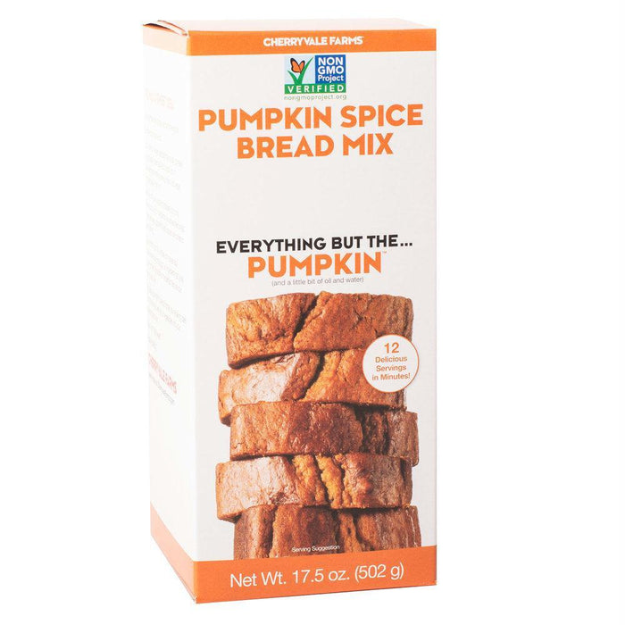 Cherryvale Farms Bread Mix Pumpkin Spice, 17.5 Oz