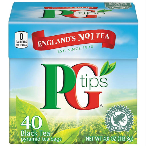 Pg Tips: Black Tea Pyramid Tea Bags, 40 Bg