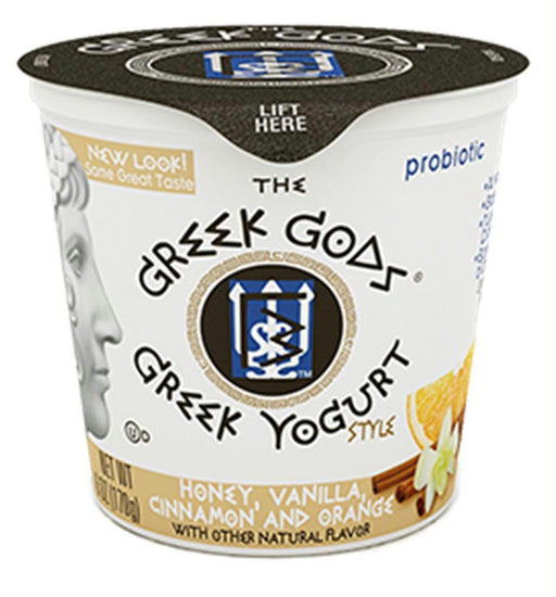 The Greek Gods: Honey, Vanilla, Cinnamon And Orange Greek-style Yogurt, 6 Oz