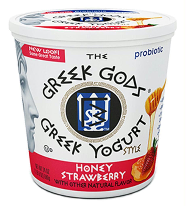 The Greek Gods: Honey Strawberry Greek-style Yogurt, 24 Oz