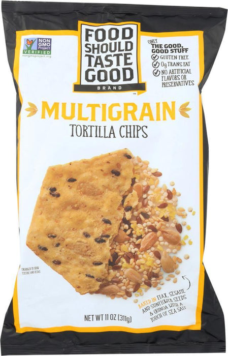 Food Should Taste Good: Multigrain Tortilla Chip, 11 Oz