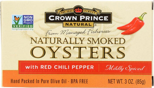 Crown Prince: Oyster Smoked Chili Pepper, 3 Oz