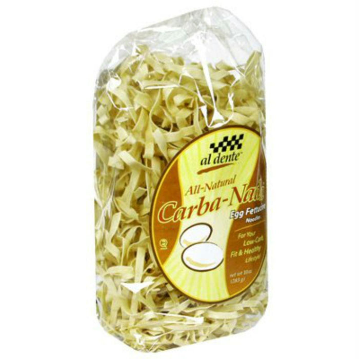 Al Dente: Carba-nada Egg Fettuccine Noodles, 10 Oz