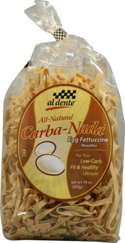 Al Dente: Carba-nada Egg Fettuccine Noodles, 10 Oz