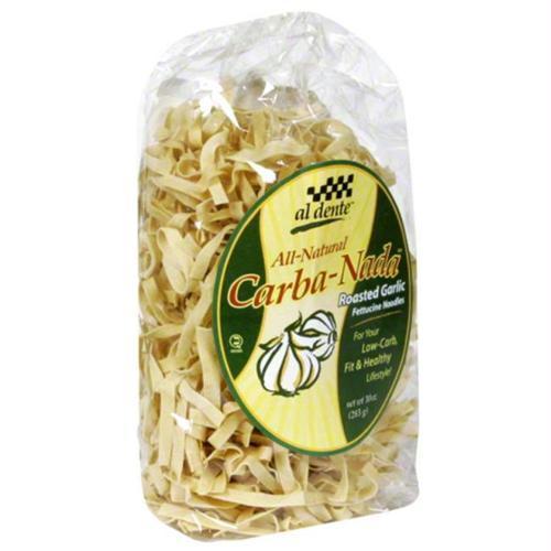 Al Dente: Carba-nada Roasted Garlic Fettucine Noodles, 10 Oz