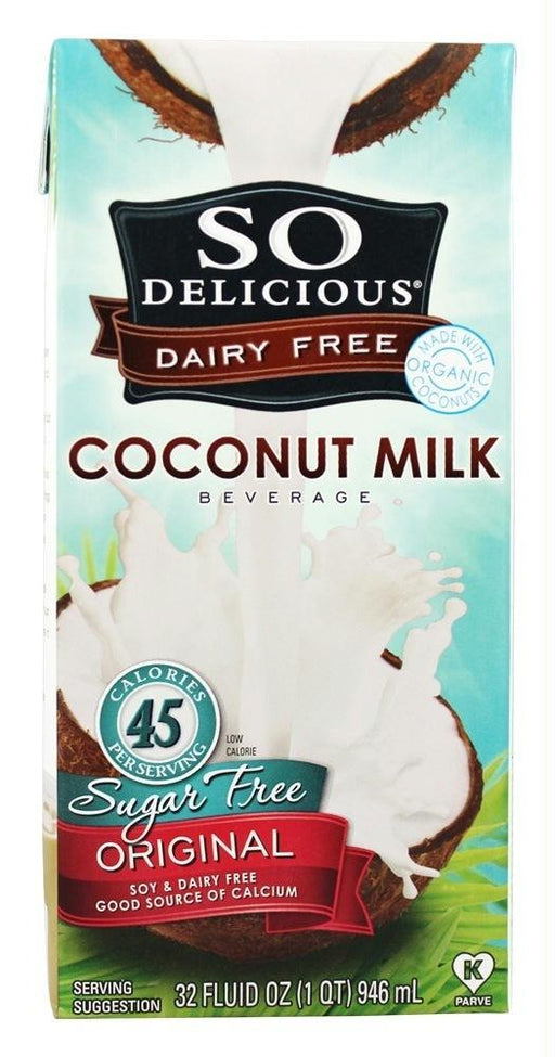 So Delicious: Coconut Milk Beverage Original Sugar Free, 32 Oz