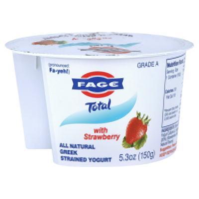 Fage: Total Greek Total Strained Yogurt With Strawberry, 5.3 Oz