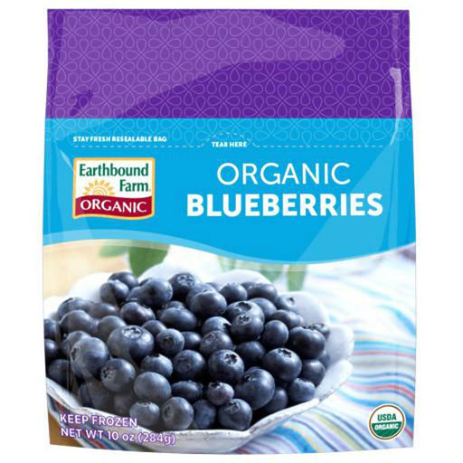 Earthbound Farm: Organic Frozen Blueberries Bursting With Sweet Juicy Flavor, 10 Oz