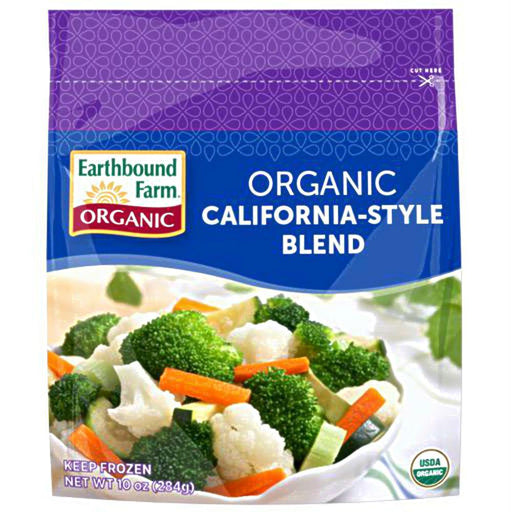 Earthbound Farm: Organic California-style Blend A Medley Of Cauliflower Broccoli & Carrots, 10 Oz