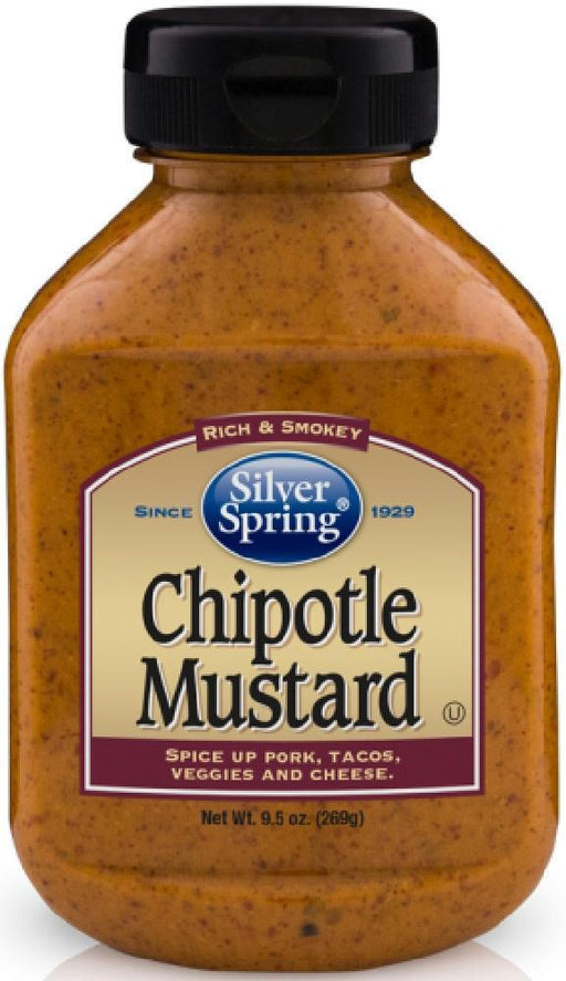 Silver Spring: Chipotle Mustard, 9.5 Oz